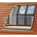 GEL  3065 okno balkonowe  element VEC nieotwierany M35  78*109
